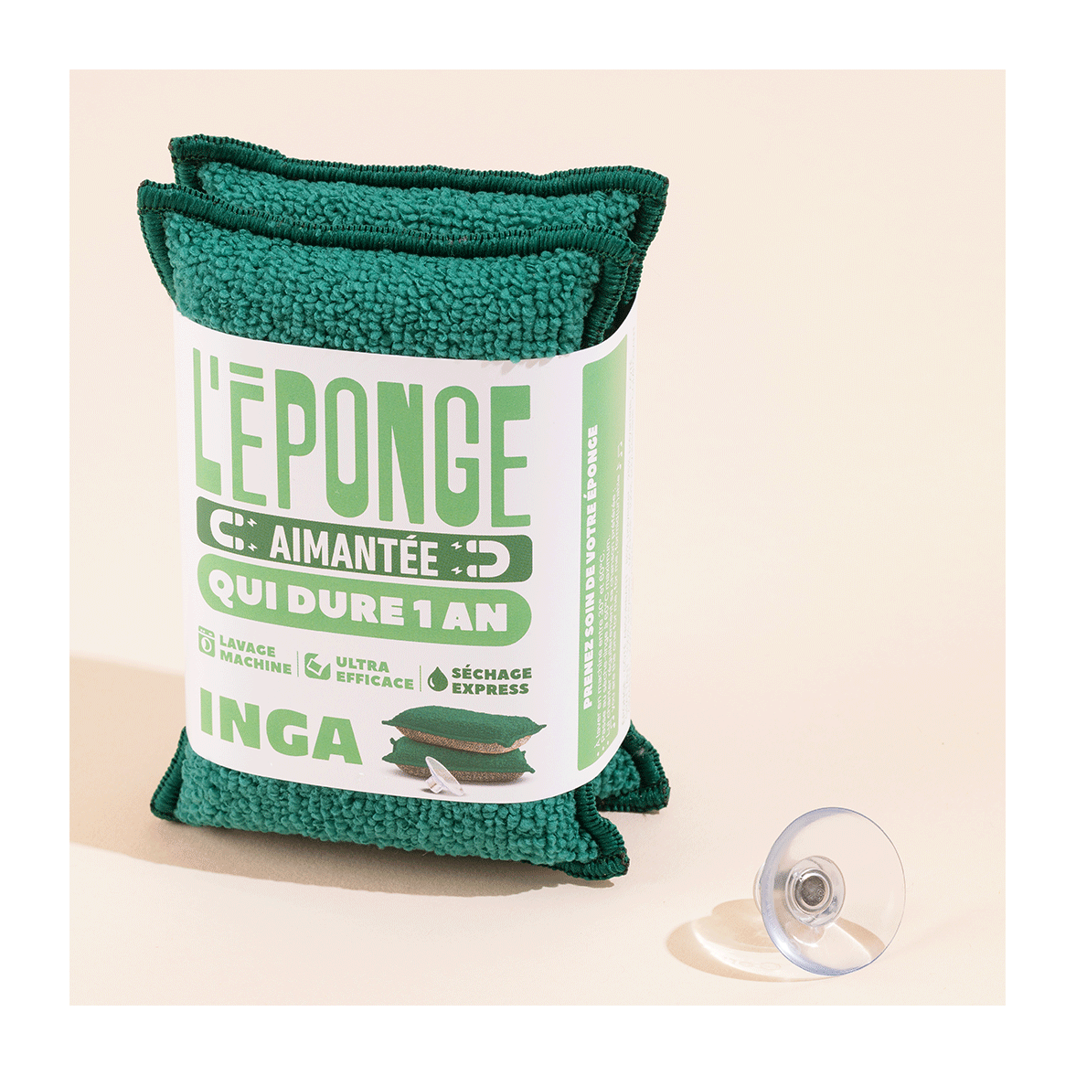 Magnetic Sponge Duo