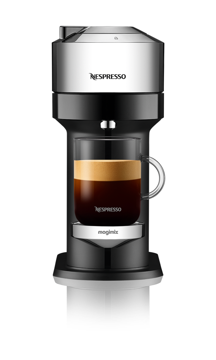 Vertuo Next Premium Chrome + Aeroccino 3 | Jusqu’à 100€ remboursé en café Nespresso - Machine Nespresso Magimix