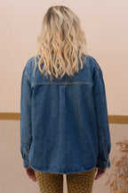 April Raw Denim Jacket - Women