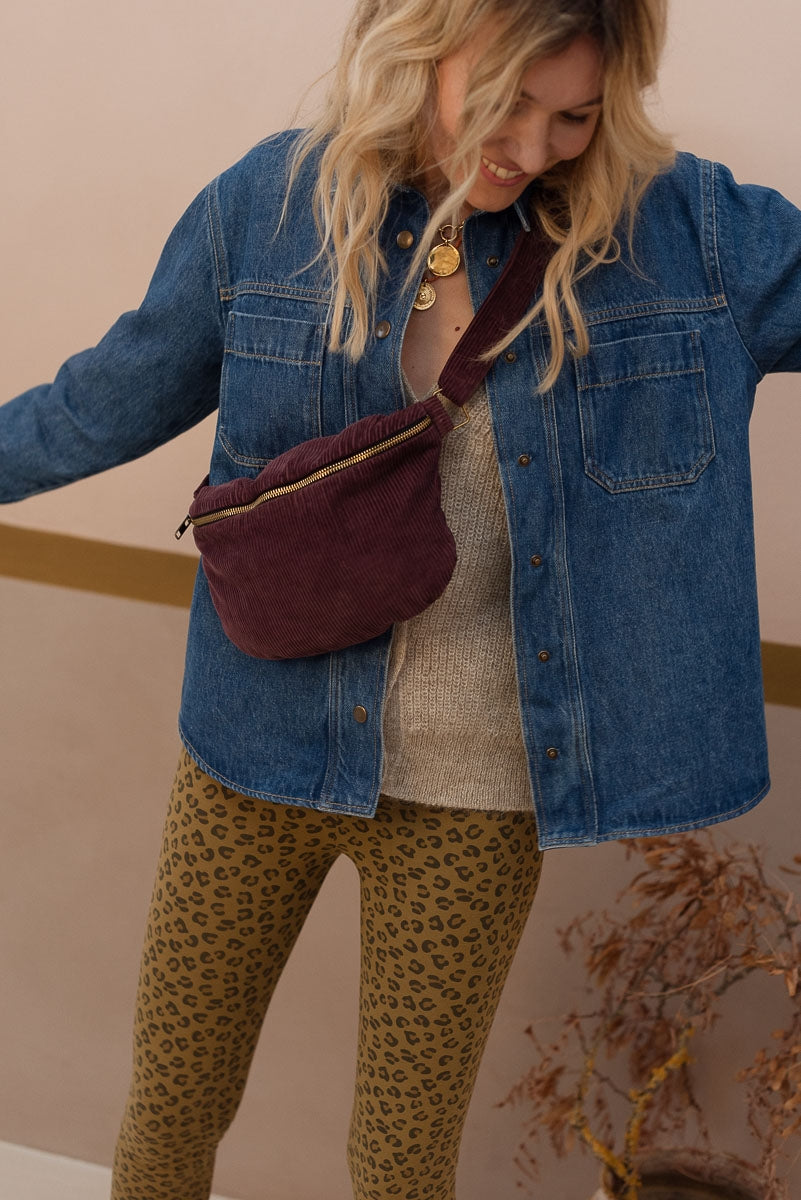 April Raw Denim Jacket - Women