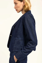 Chaqueta - Flora - Denim Azul