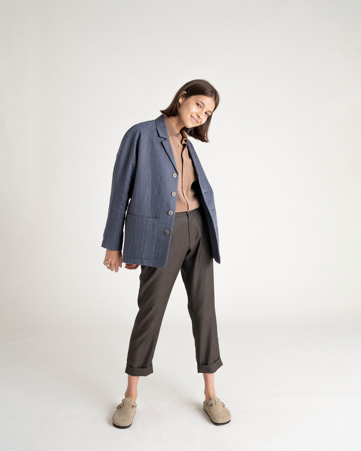 Veste Hayato Prussian Blue