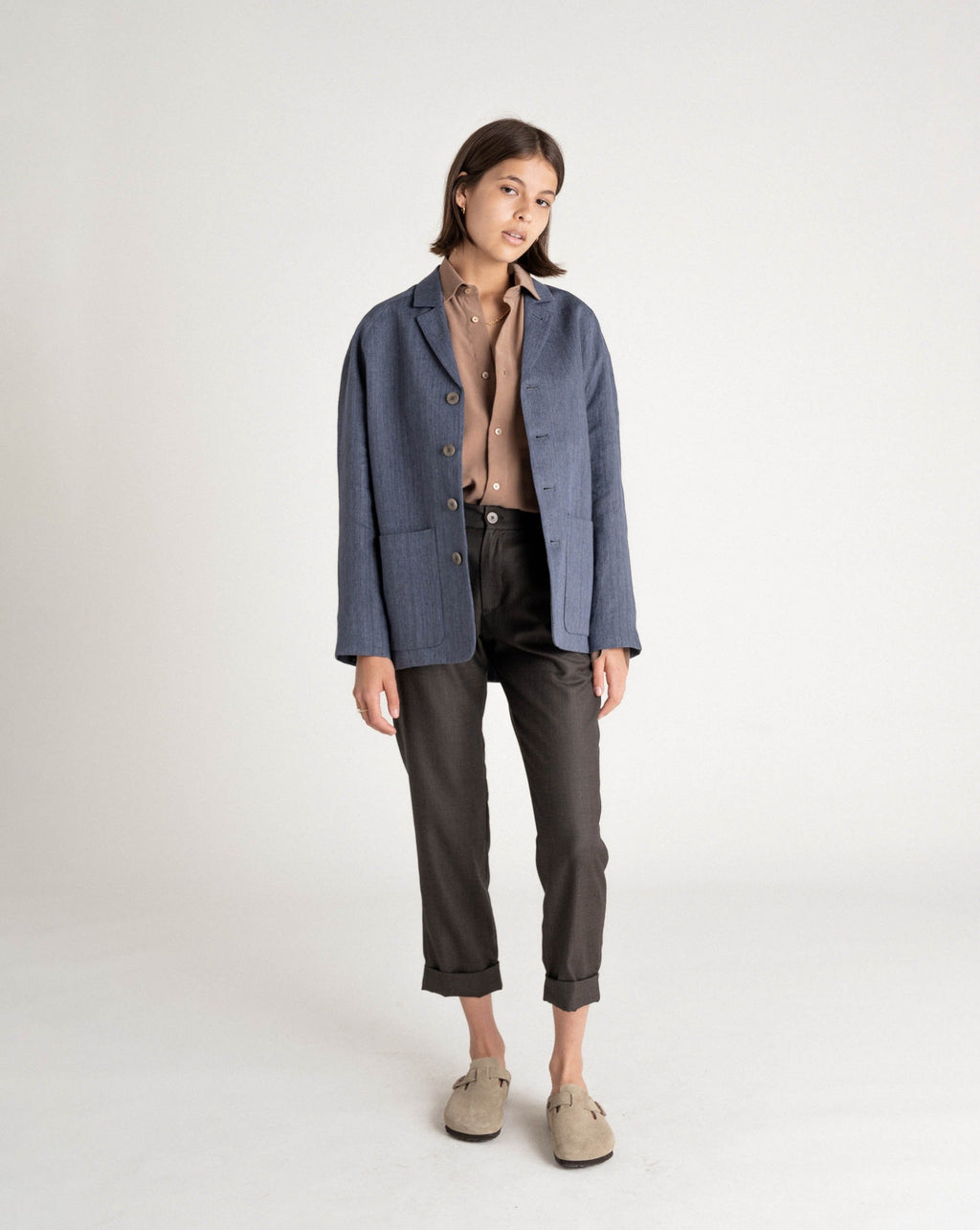 Veste Hayato Prussian Blue