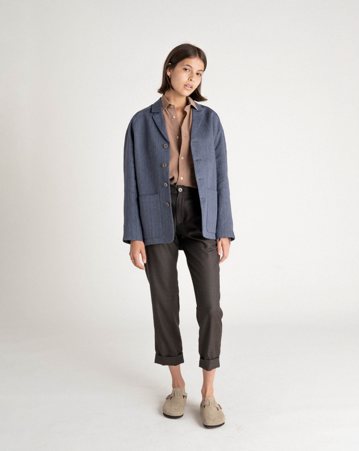 Veste Hayato Prussian Blue