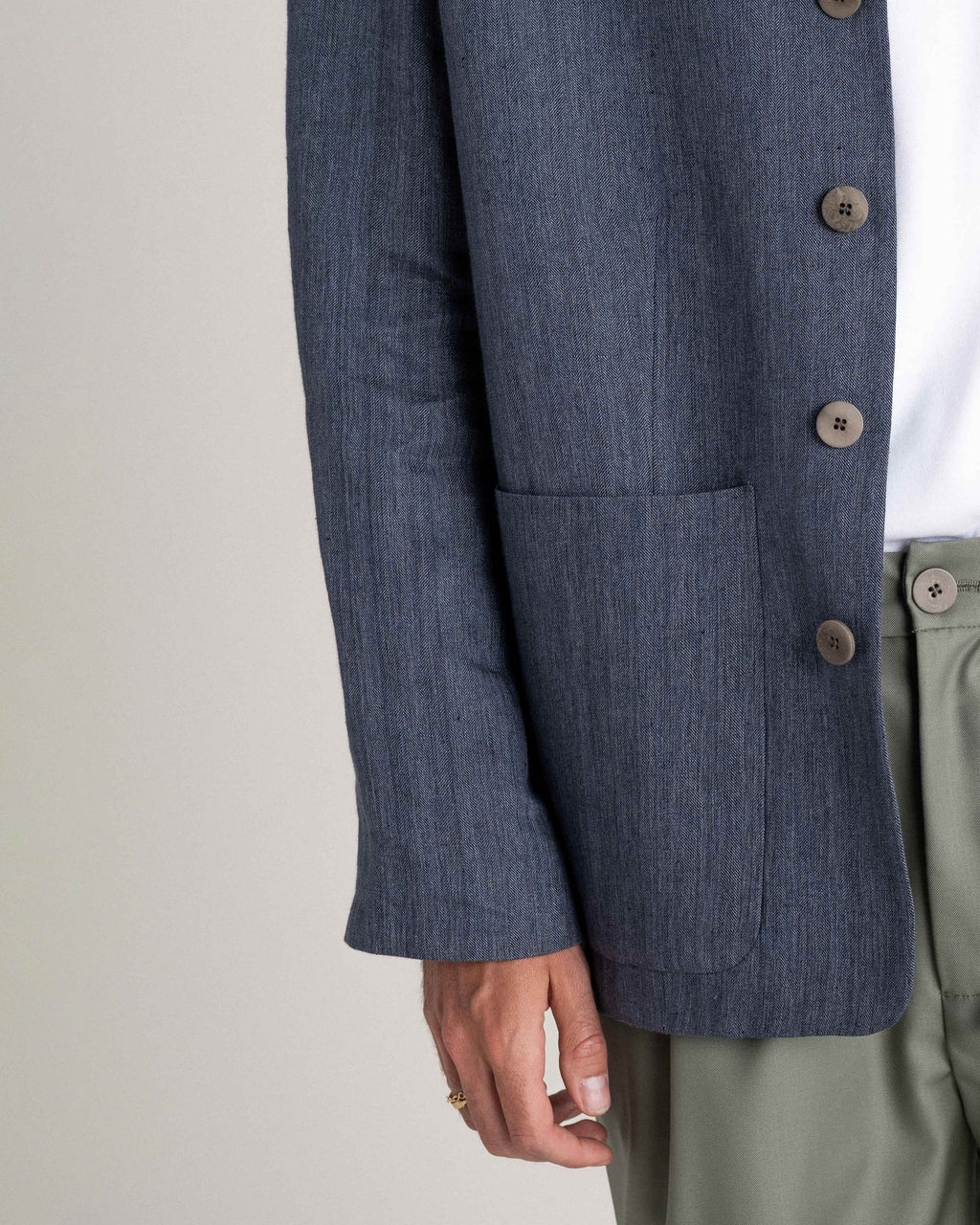 Veste Hayato Prussian Blue