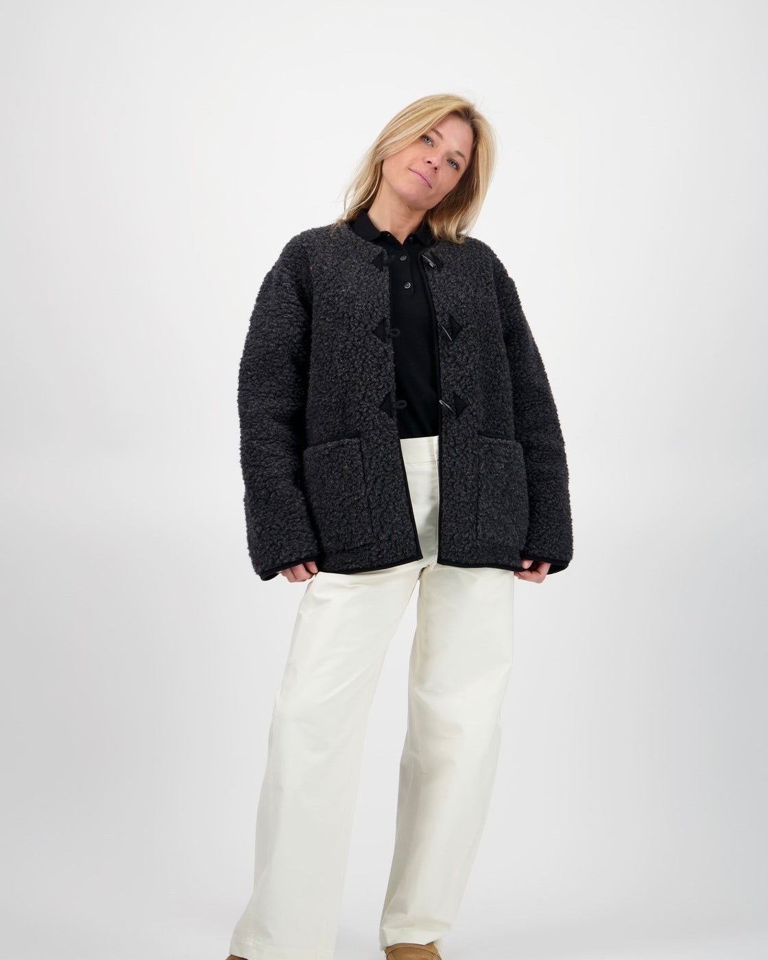 Veste Moumoute Femme Oslo - 100% Laine
