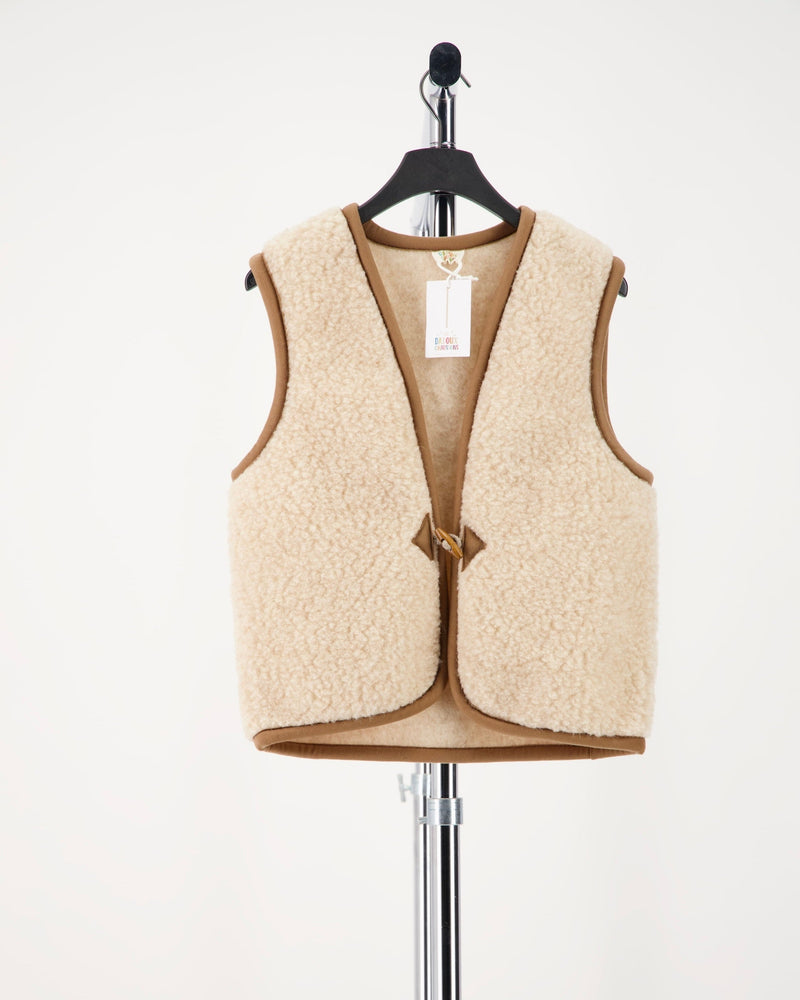 Gilet Sans Manche Mouton - Varso - Beige
