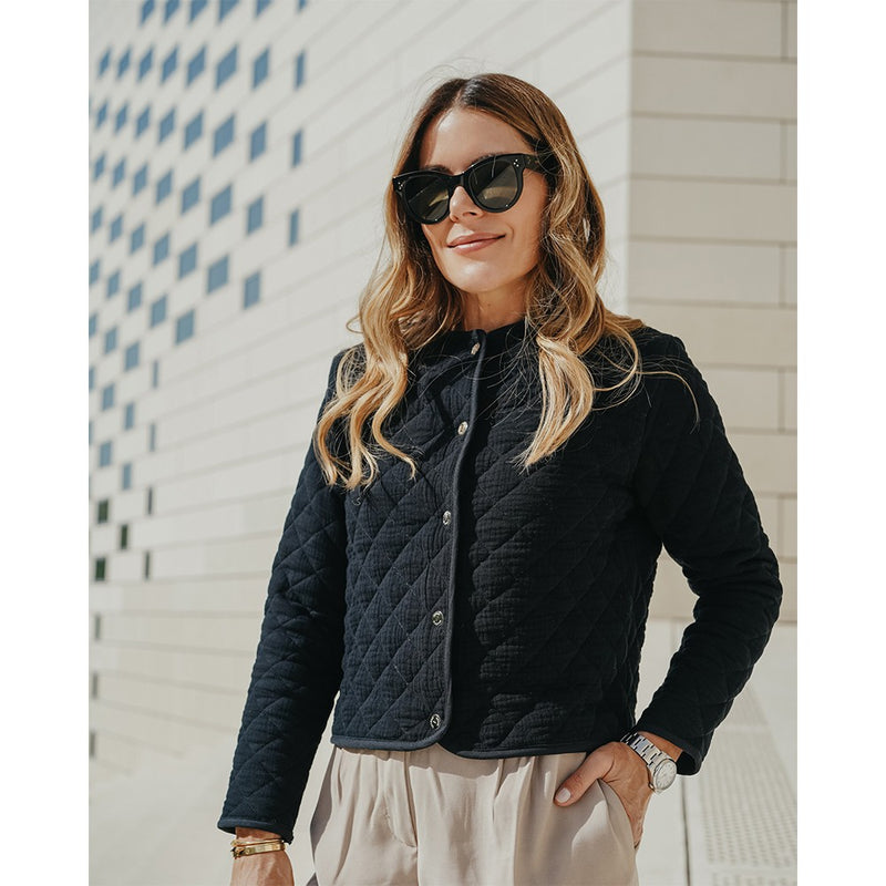 Seven August - Veste Farah - Matelassée Noir