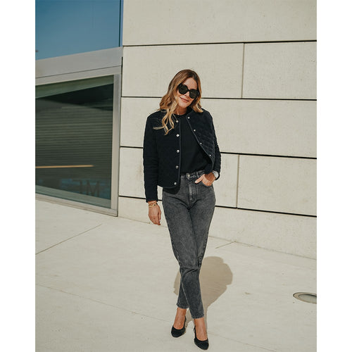 Seven August - Veste Farah - Matelassée Noir