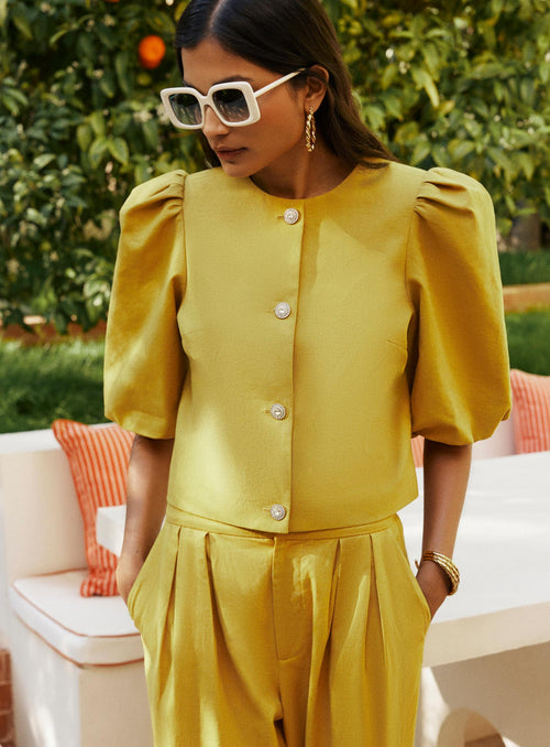 Ines Jacket - Ocher