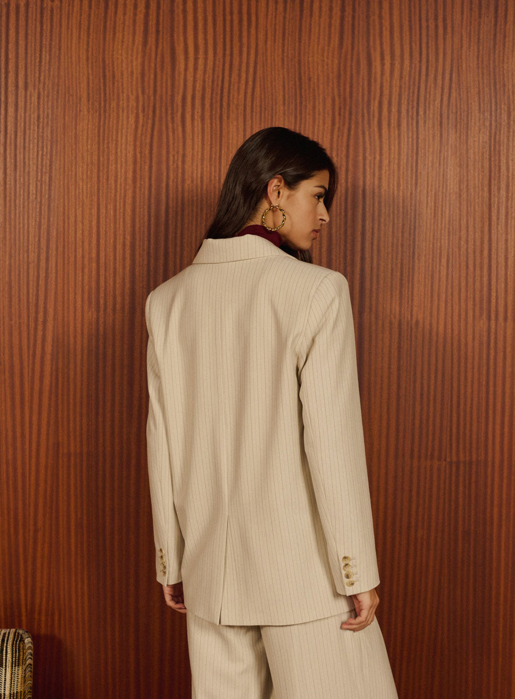 Olive Jacket - Cream