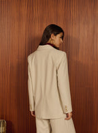 Olive Jacket - Cream