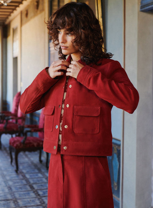 Orelia Jacket - Brick