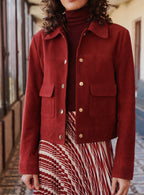 Orelia Jacket - Brick