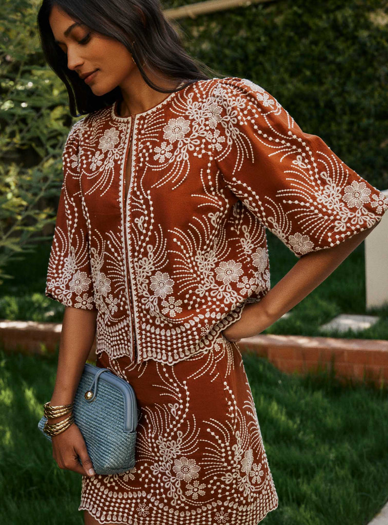 Veste Orphee - Terre