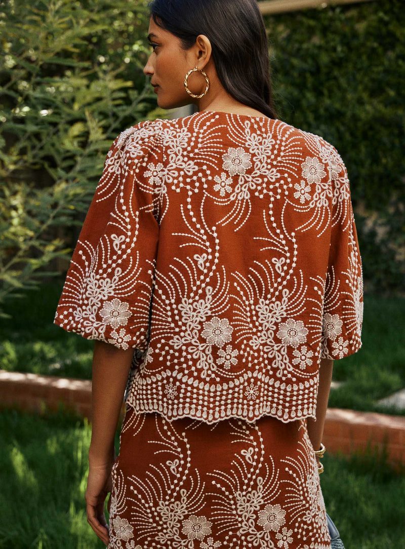Veste Orphee - Terre