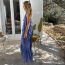 Vestido Pansy Blue