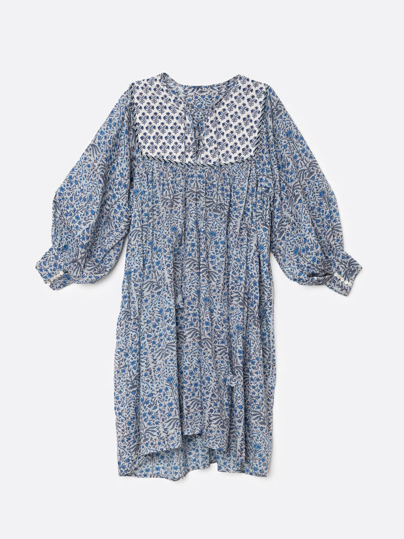 Blue Poppy Dress