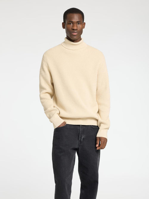 Pull En Maille - Oatmeal - Homme