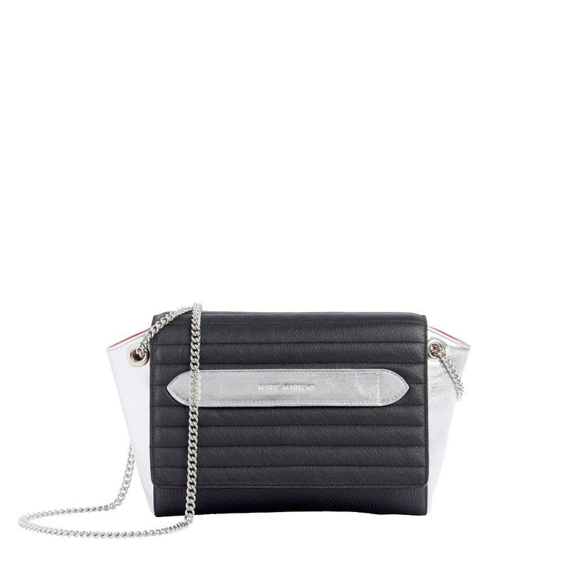 Villa Clara - Black Silver Chain Bag Shoulder Bag Marie Martens 