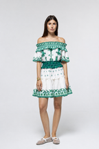 Virginia Dress - Green Parrot
