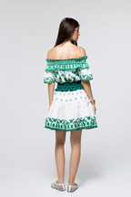 Virginia Dress - Green Parrot