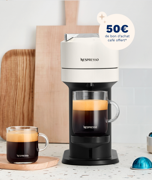 Vertuo Next - Blanche + 50€ De Bon D’Achat Café – Machine Nespresso Magimix