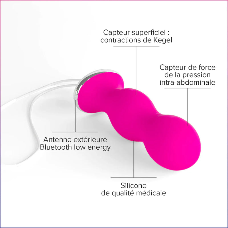 Sonde de rééducation périnéale connectée - Périfit-Gapianne