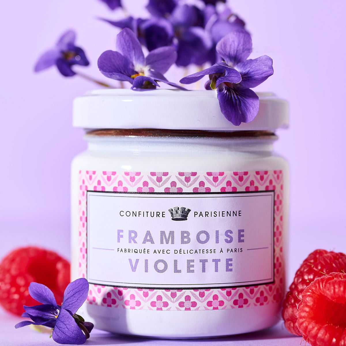 Raspberry and Violet Jam