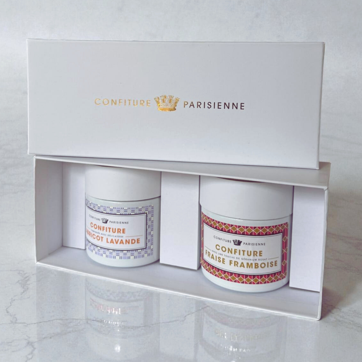 Summer Flavours Gift Box – Apricot and Lavender & Strawberry, Raspberry and Geranium