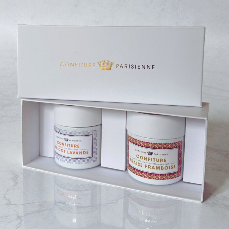 Coffret Saveurs D'Été- Abricot Lavande & Fraise Framboise Géranium