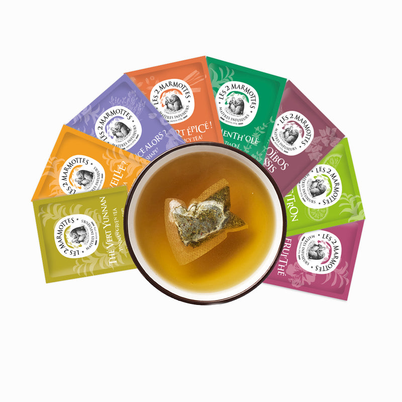 Coffret L'Heure Des Thés - 9 Thés Et Rooibos - 75 Sachets