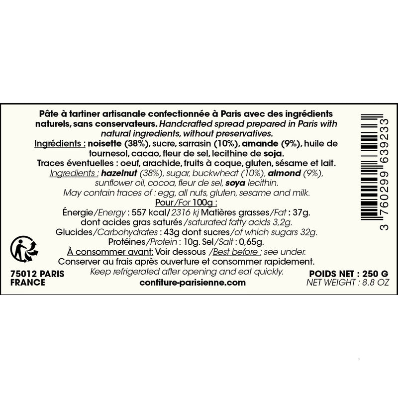 Pâte À Tartiner Antoinette
