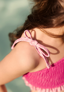 Maillot Enfant Deux Pièces Emma - Rose Framboise