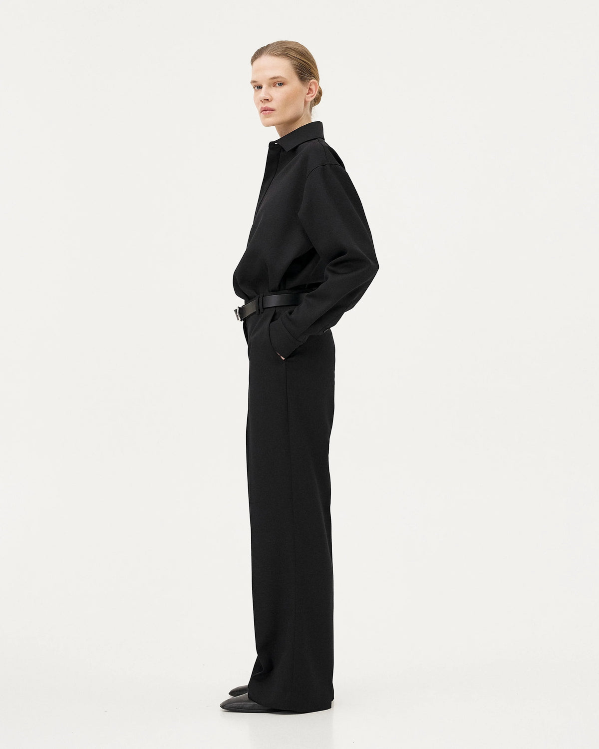 Pantalon Gilia Black Twill