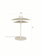 Wubbo - Table Lamp - Iron - Beige