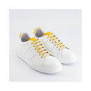 Sneakers Femme EDITION 9 White Yellow Leather.