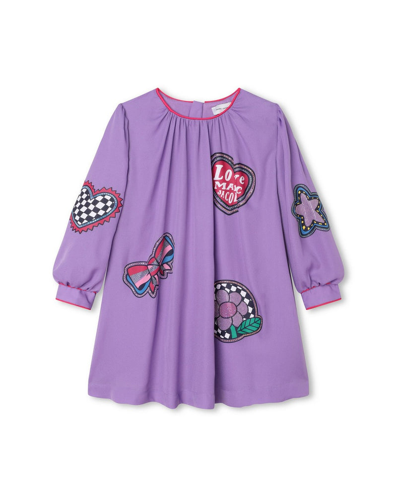 Robe Ceremonie - Light Purple - Fille - The Marc Jacobs