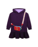 Robe A Capuche - Violette - Fille - The Marc Jacobs