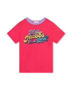 Marc Jacobs - T-Shirt Manches Courtes - Pivoine - Fille