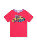 Marc Jacobs - T-Shirt Manches Courtes - Pivoine - Fille