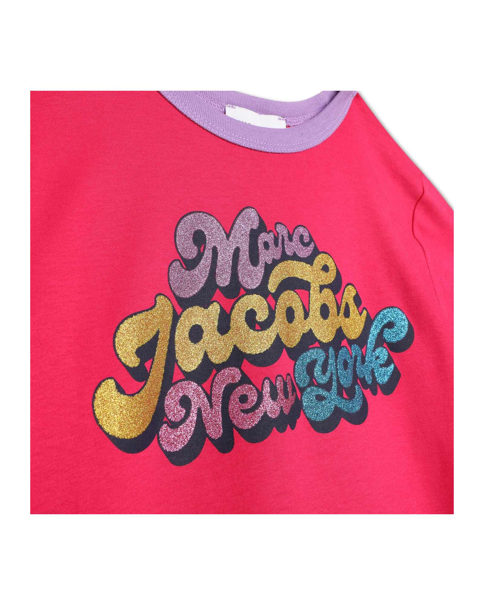 Marc Jacobs - T-Shirt Manches Courtes - Pivoine - Fille