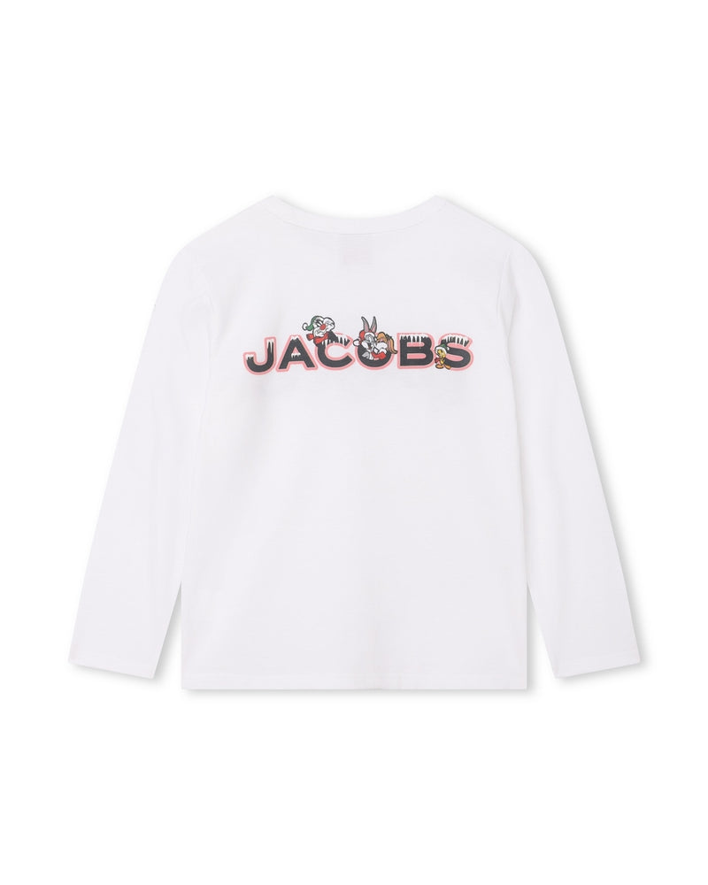 T-Shirt Manches Longues - Blanc - Fille - The Marc Jacobs