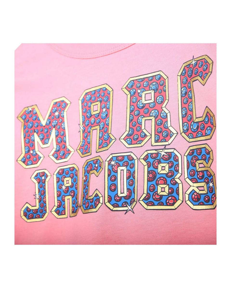 T-Shirt Manches Longues - Rose Candy - Fille - The Marc Jacobs