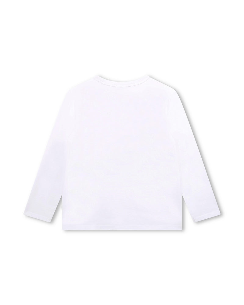 T-Shirt Manches Longues - Blanc - Fille - The Marc Jacobs