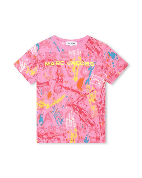 T-Shirt Manches Courtes - Rose Candy - Fille - The Marc Jacobs