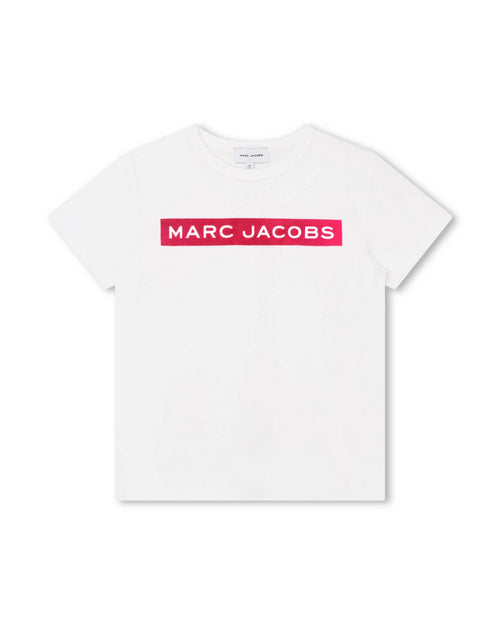 T-Shirt Manches Courtes - Blanc - Fille - The Marc Jacobs