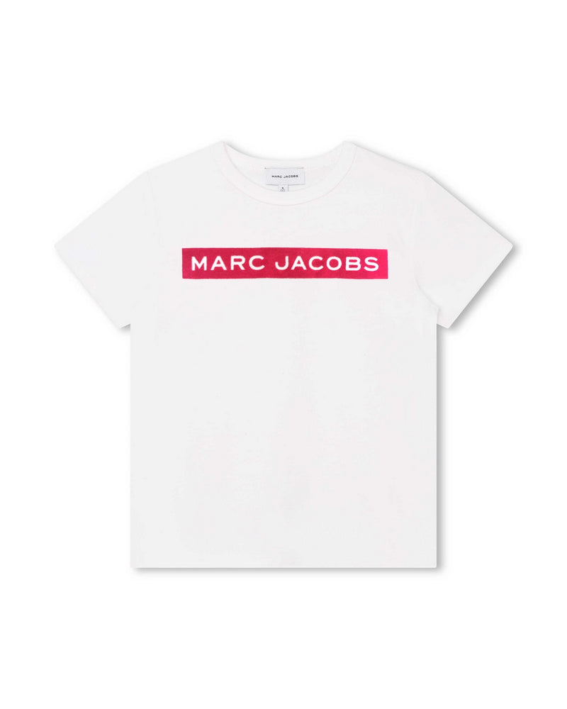 T-Shirt Manches Courtes - Blanc - Fille - The Marc Jacobs