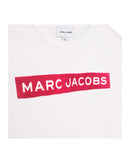 T-Shirt Manches Courtes - Blanc - Fille - The Marc Jacobs