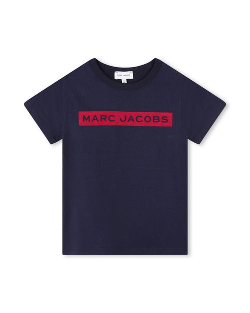 T-Shirt Manches Courtes - Blue Indigo - Fille - The Marc Jacobs